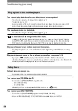 Preview for 86 page of Sony Handycam DCR-DVD7E Operating Manual