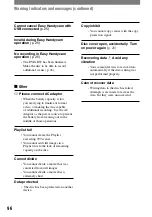 Preview for 96 page of Sony Handycam DCR-DVD7E Operating Manual