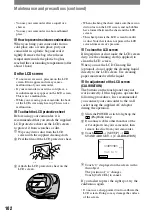 Preview for 102 page of Sony Handycam DCR-DVD7E Operating Manual