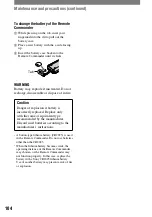 Preview for 104 page of Sony Handycam DCR-DVD7E Operating Manual