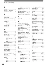 Preview for 108 page of Sony Handycam DCR-DVD7E Operating Manual