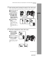 Предварительный просмотр 9 страницы Sony Handycam DCR-HC1000E Camera Operations Manual