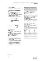 Предварительный просмотр 30 страницы Sony Handycam DCR-HC1000E Camera Operations Manual