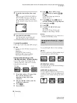 Предварительный просмотр 38 страницы Sony Handycam DCR-HC1000E Camera Operations Manual