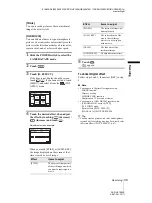 Предварительный просмотр 39 страницы Sony Handycam DCR-HC1000E Camera Operations Manual