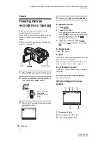 Предварительный просмотр 44 страницы Sony Handycam DCR-HC1000E Camera Operations Manual