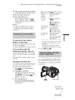 Предварительный просмотр 45 страницы Sony Handycam DCR-HC1000E Camera Operations Manual