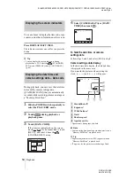 Предварительный просмотр 50 страницы Sony Handycam DCR-HC1000E Camera Operations Manual