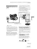 Предварительный просмотр 51 страницы Sony Handycam DCR-HC1000E Camera Operations Manual