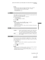 Предварительный просмотр 65 страницы Sony Handycam DCR-HC1000E Camera Operations Manual