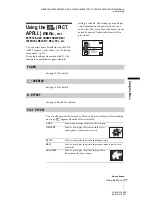 Предварительный просмотр 67 страницы Sony Handycam DCR-HC1000E Camera Operations Manual