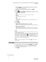 Предварительный просмотр 74 страницы Sony Handycam DCR-HC1000E Camera Operations Manual