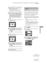 Предварительный просмотр 95 страницы Sony Handycam DCR-HC1000E Camera Operations Manual