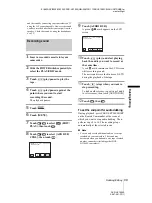 Предварительный просмотр 99 страницы Sony Handycam DCR-HC1000E Camera Operations Manual