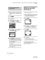 Предварительный просмотр 100 страницы Sony Handycam DCR-HC1000E Camera Operations Manual