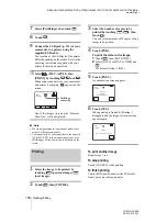 Предварительный просмотр 104 страницы Sony Handycam DCR-HC1000E Camera Operations Manual