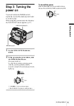 Предварительный просмотр 15 страницы Sony Handycam DCR-HC16E Operation Manual