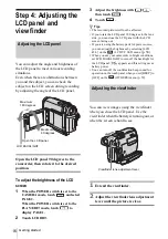 Предварительный просмотр 16 страницы Sony Handycam DCR-HC16E Operation Manual