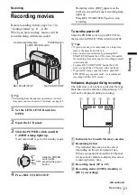 Предварительный просмотр 21 страницы Sony Handycam DCR-HC16E Operation Manual