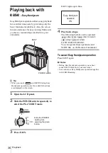 Предварительный просмотр 36 страницы Sony Handycam DCR-HC16E Operation Manual