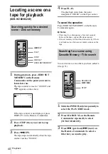 Предварительный просмотр 40 страницы Sony Handycam DCR-HC16E Operation Manual