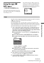 Предварительный просмотр 51 страницы Sony Handycam DCR-HC16E Operation Manual