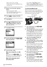 Предварительный просмотр 64 страницы Sony Handycam DCR-HC16E Operation Manual