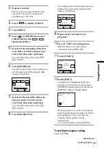 Предварительный просмотр 67 страницы Sony Handycam DCR-HC16E Operation Manual