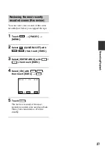 Preview for 27 page of Sony Handycam DCR-HC27E Operating Manual