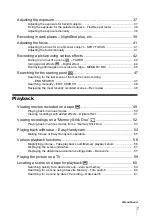 Preview for 7 page of Sony Handycam DCR-HC30E Operation Manual