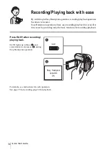 Preview for 14 page of Sony Handycam DCR-HC30E Operation Manual