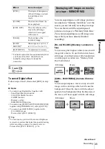 Preview for 45 page of Sony Handycam DCR-HC30E Operation Manual