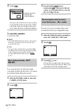 Preview for 48 page of Sony Handycam DCR-HC30E Operation Manual