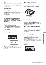 Preview for 125 page of Sony Handycam DCR-HC30E Operation Manual