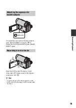 Preview for 19 page of Sony Handycam DCR-HC37E Operating Manual