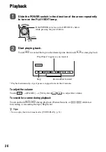 Preview for 20 page of Sony Handycam DCR-HC37E Operating Manual