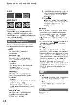 Preview for 30 page of Sony Handycam DCR-HC37E Operating Manual