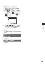 Preview for 33 page of Sony Handycam DCR-HC37E Operating Manual