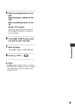 Preview for 45 page of Sony Handycam DCR-HC37E Operating Manual