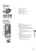 Preview for 71 page of Sony Handycam DCR-HC37E Operating Manual