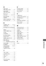 Preview for 75 page of Sony Handycam DCR-HC37E Operating Manual