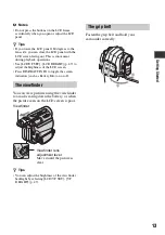 Preview for 13 page of Sony Handycam DCR-HC47E Operating Manual