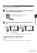 Preview for 19 page of Sony Handycam DCR-HC47E Operating Manual