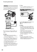 Preview for 20 page of Sony Handycam DCR-HC47E Operating Manual