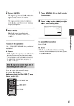 Preview for 27 page of Sony Handycam DCR-HC47E Operating Manual