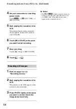 Preview for 54 page of Sony Handycam DCR-HC47E Operating Manual