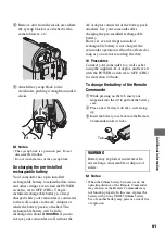 Preview for 81 page of Sony Handycam DCR-HC47E Operating Manual