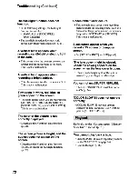 Preview for 72 page of Sony Handycam DCR-HC62 Operating Manual