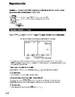 Preview for 112 page of Sony Handycam DCR-HC62 Operating Manual