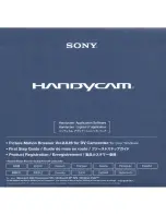 Preview for 117 page of Sony Handycam DCR-HC62 Operating Manual